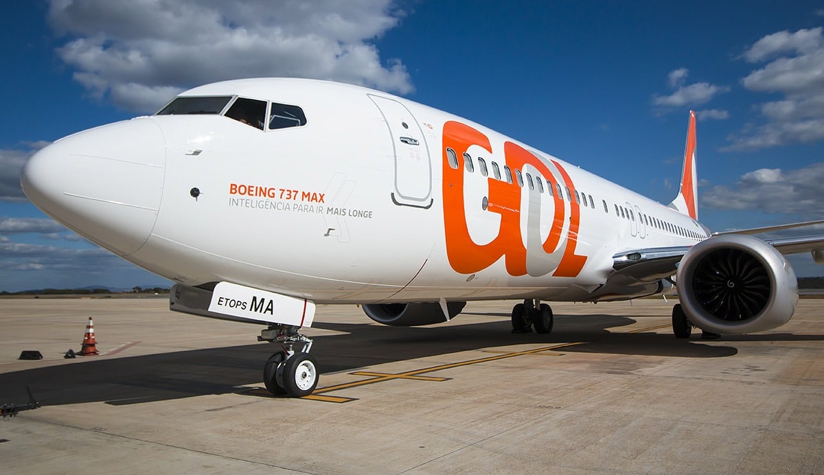 Lançamento da nova aeronave da GOL, Boeing 737 MAX 8