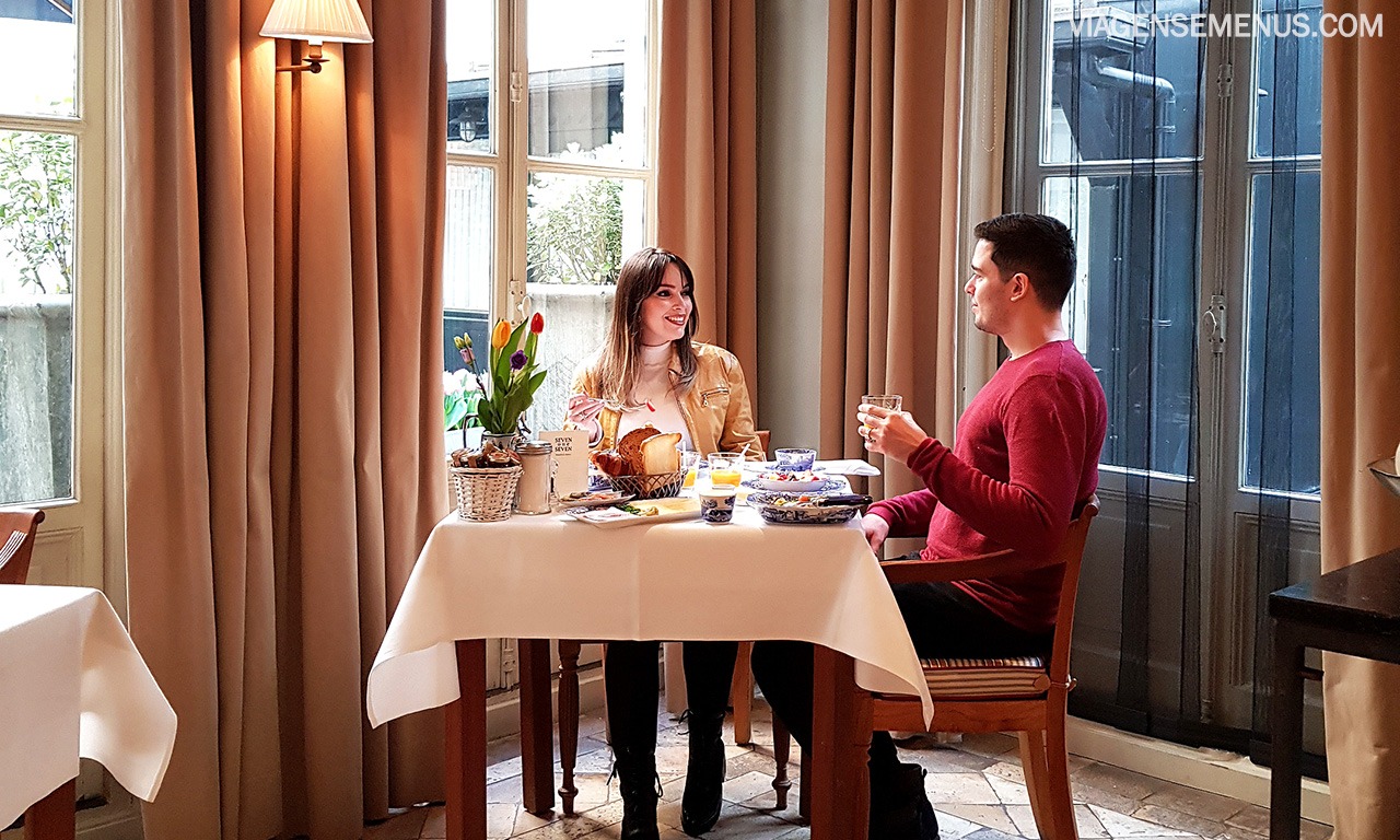 Hotel romântico em Amsterdã - Hotel Seven one Seven