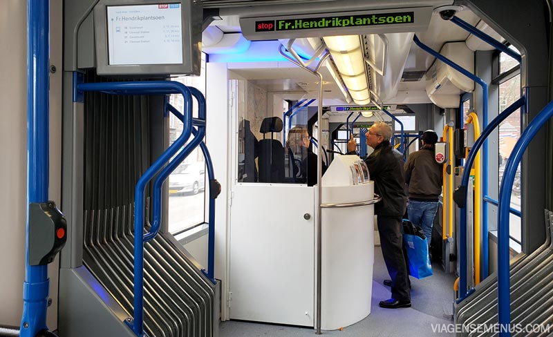 Tram em Amsterdã