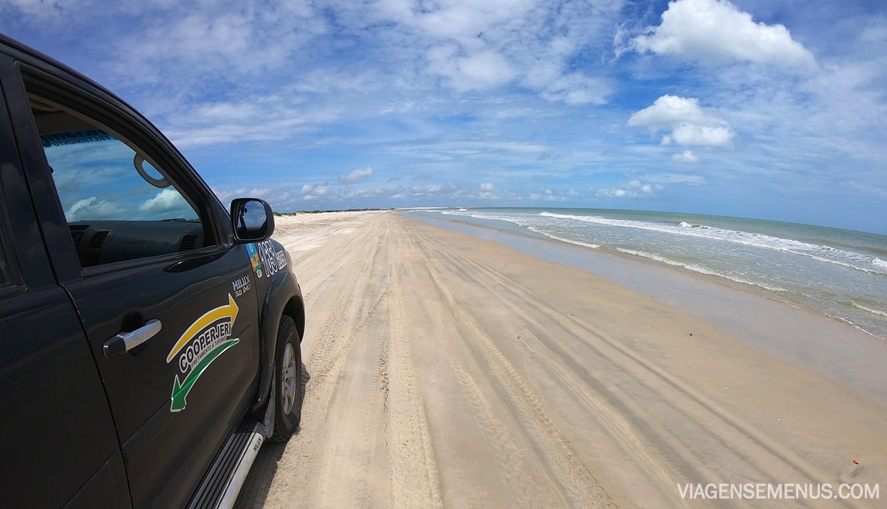 Passeio Litoral Oeste em Jericoacoara, Ceará