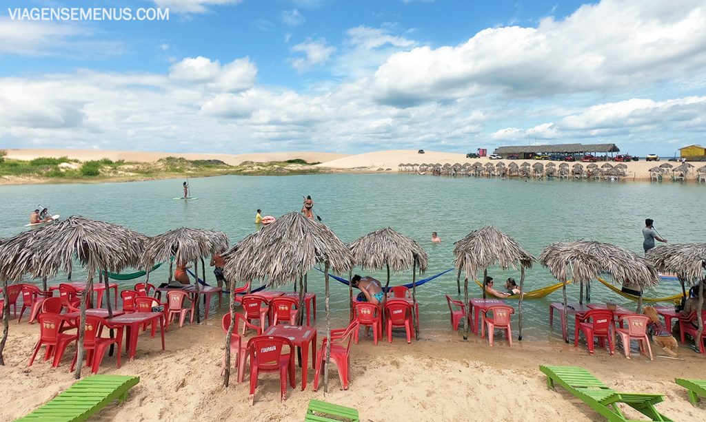Passeio Litoral Oeste em Jericoacoara, o que fazer no Ceará - Lagoa da Tatajuba