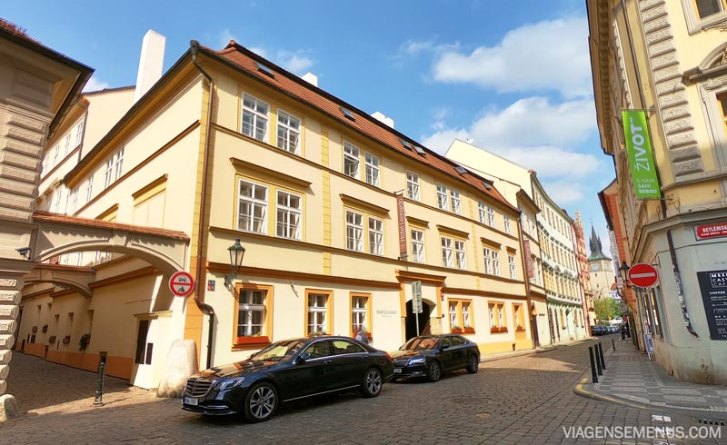 Hotel Leonardo, Praga - hotel visto da rua