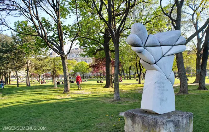 Viena - parque verde