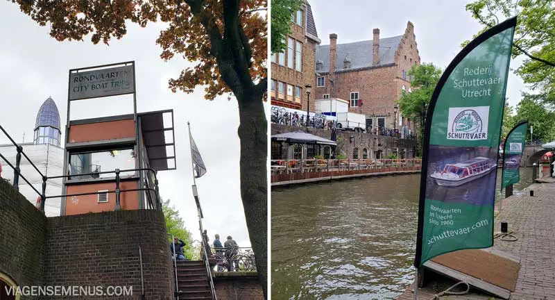O que fazer em Utrecht, Holanda - Passeio de barco