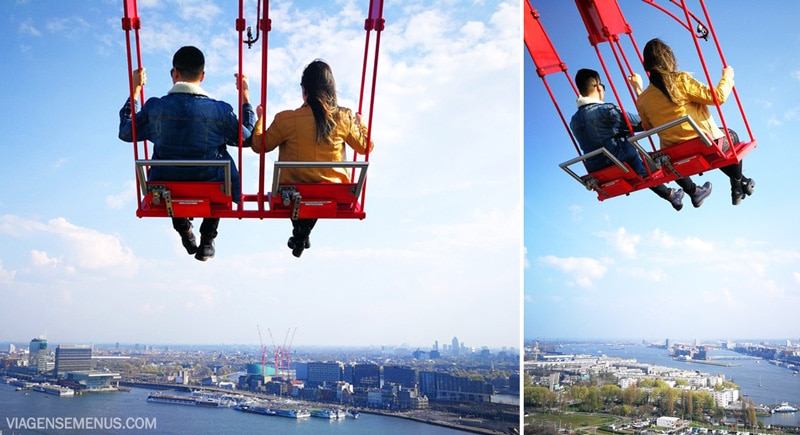 A'DAM Lookout, Amsterdã - Balanço mais alto da Europa