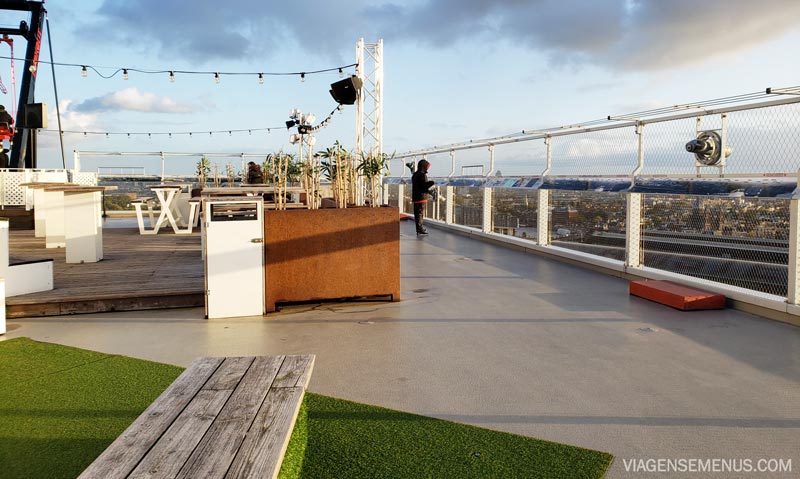 Terraço do A'DAM Lookout, Amsterdã