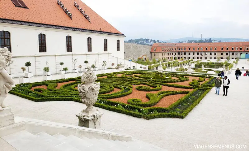 Jardim do Castelo de Bratislava
