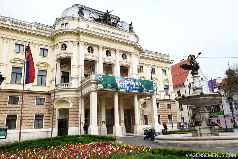 Atrações em Bratislava - Teatro Nacional Eslovaco Ópera