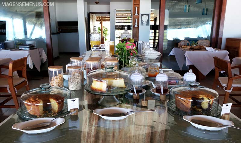 Hotel Vila Selvagem, Fortim, Ceará - bolos do café da manhã