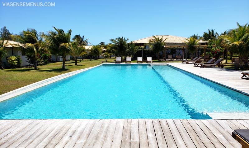 Hotel Vila Selvagem, Fortim, Ceará - piscina durante o dia