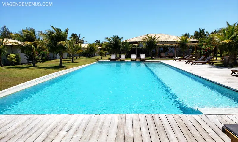 Hotel Vila Selvagem, Fortim, Ceará - piscina durante o dia