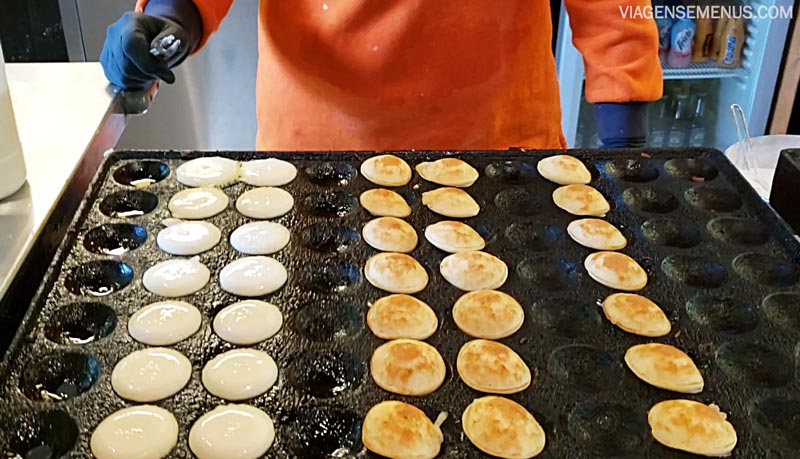 O que comer em Amsterdam - Poffertjes