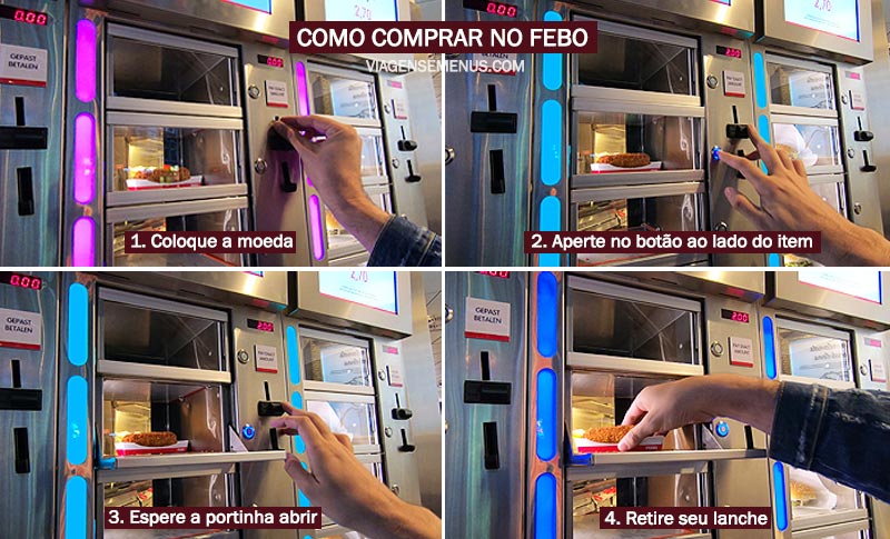 Comida típica holandesa - kroket - máquina FEBO como usar