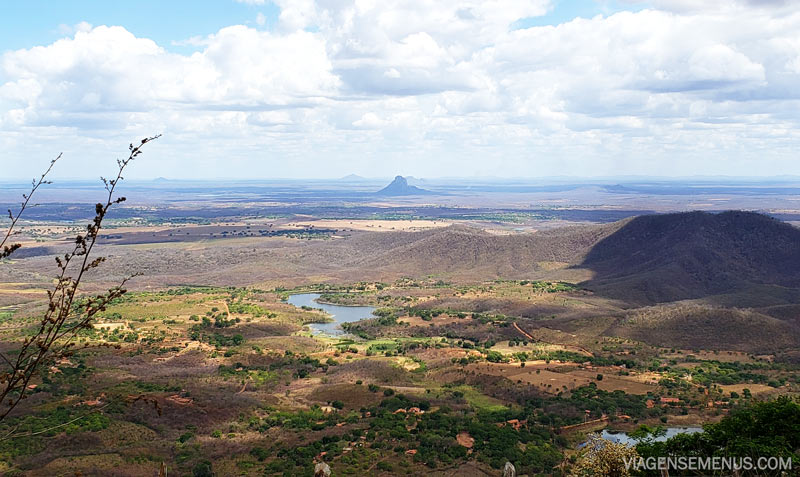 Rota Caminhos de História e Fé, Baturité, Ceará - paisagem da serra