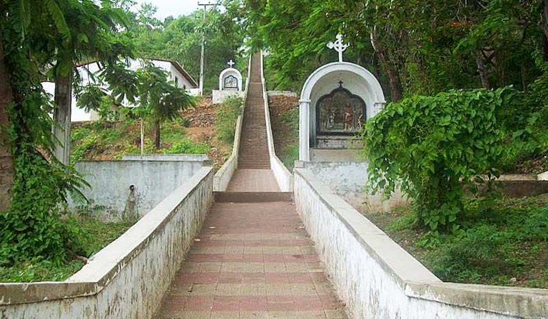 Via Sacra de Baturité, escadaria Nossa Senhora