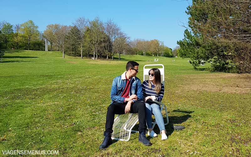 Parques em Viena Kurpark