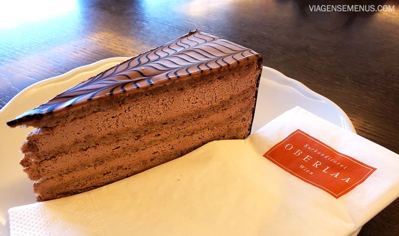 Dicas de Viena - torta da Oberlaa