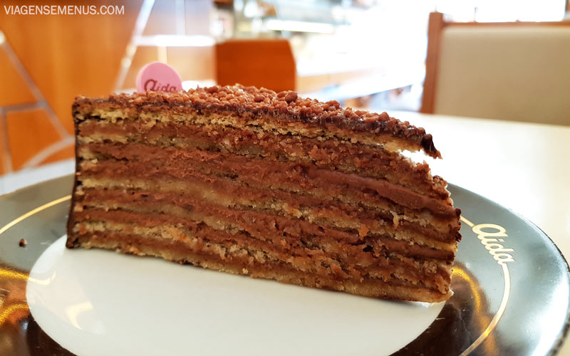 Dicas de Viena - torta AIDA