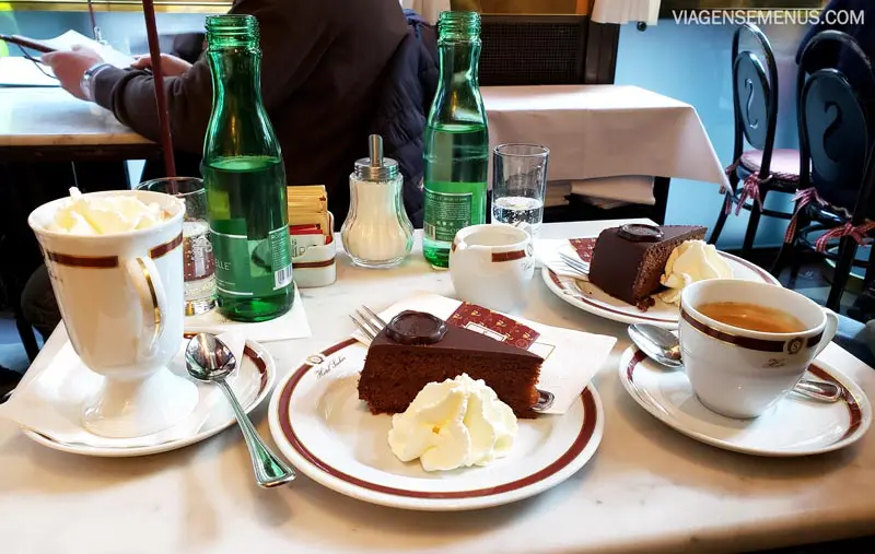 Viagem para Viena - Café Sacher