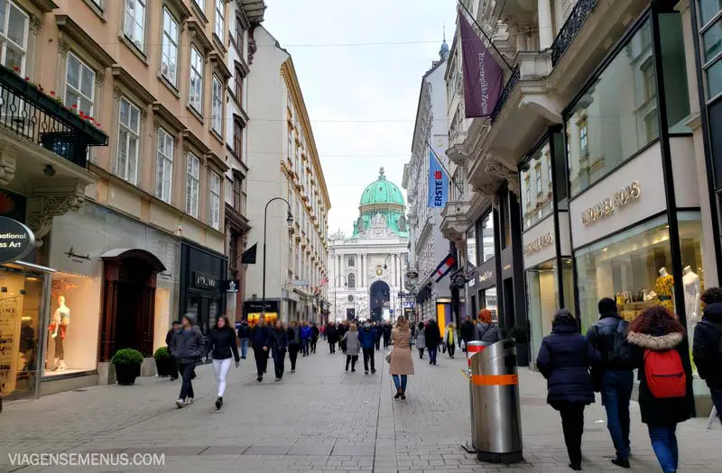 Viagem para Viena - centro histórico