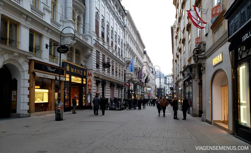 Vienna City Card - ruas de Viena