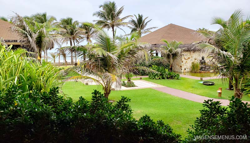 Zorah Beach Hotel, Praia de Guajiru, Ceará - vista bangalô
