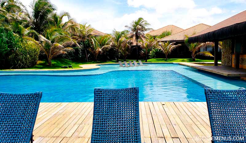 Zorah Beach Hotel, Praia de Guajiru, Ceará - piscina