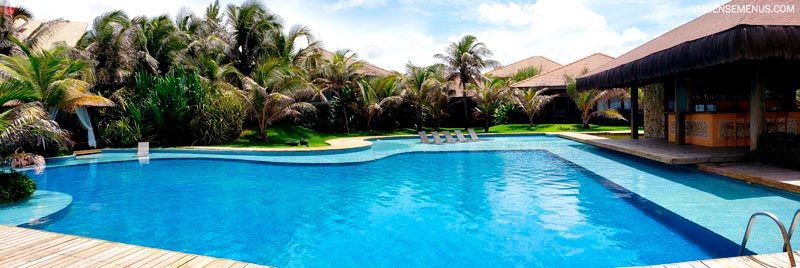 Zorah Beach Hotel, Praia de Guajiru, Ceará - piscina