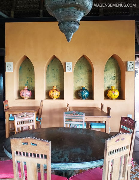 Zorah Beach Hotel, Praia de Guajiru, Ceará - restaurante