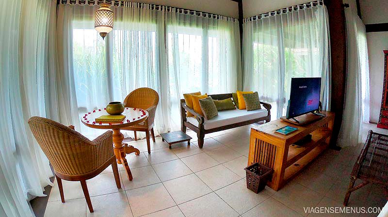 Zorah Beach Hotel, Praia de Guajiru, Ceará - quarto bangalô
