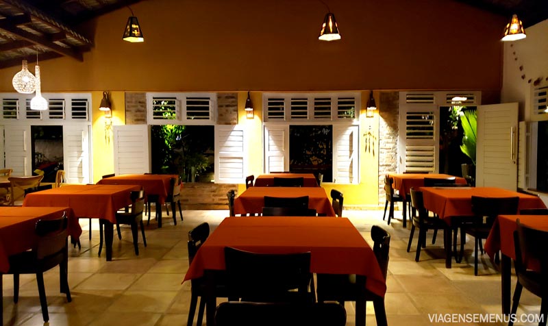 Restaurantes em Flecheiras - Nonô Pizzaria e Restaurante - salão