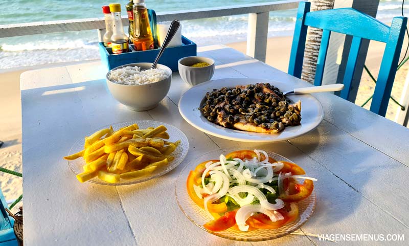 Restaurantes na Praia do Preá - Barraca da Mônica