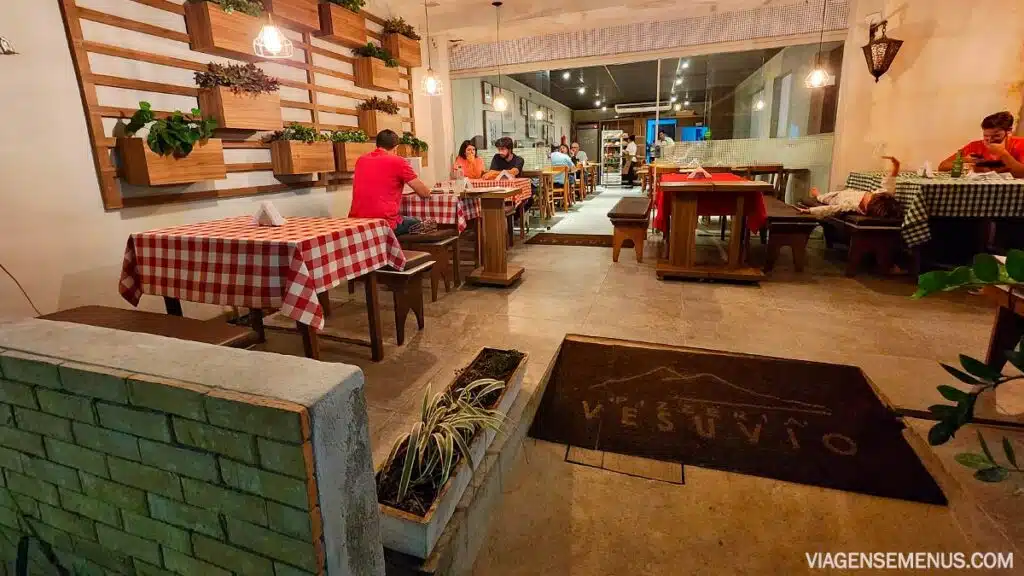 Onde comer em Recife - Pizzaria Vesúvio