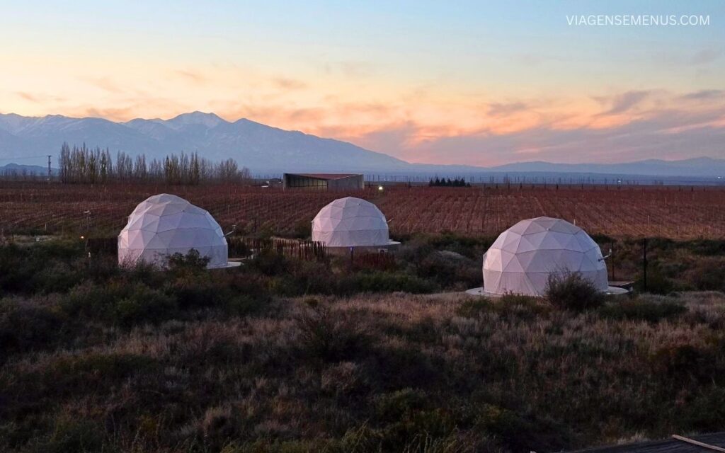 Hotel romântico em Mendoza, domos, tenda glamping - Alpasión Wine Lodge