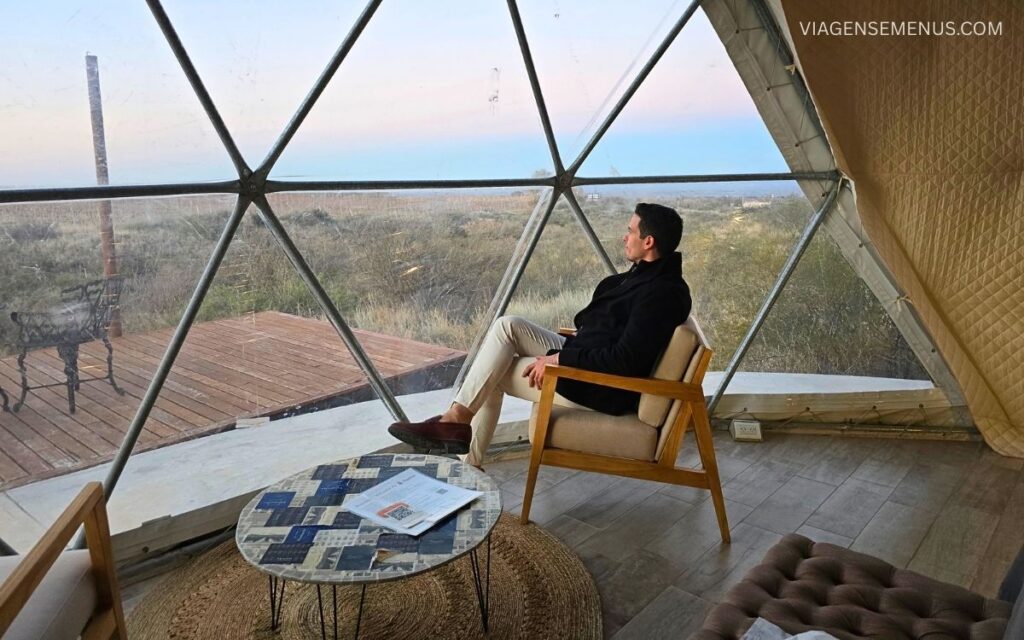 Hotel romântico em Mendoza, domos, tenda glamping - Alpasión Wine Lodge