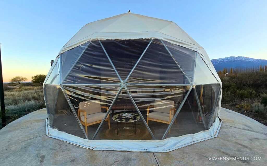 Hotel romântico em Mendoza, domos, tenda glamping - Alpasión Wine Lodge