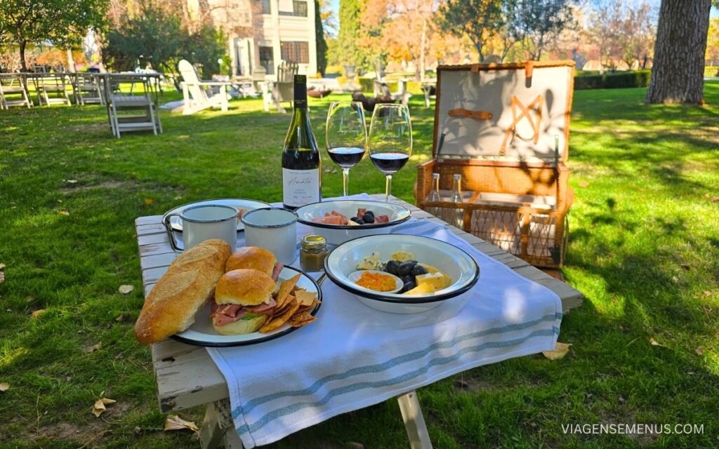 Almoço em Vinícola em Mendoza Bodega Luigi Bosca